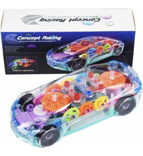Musical Multi Colour Car