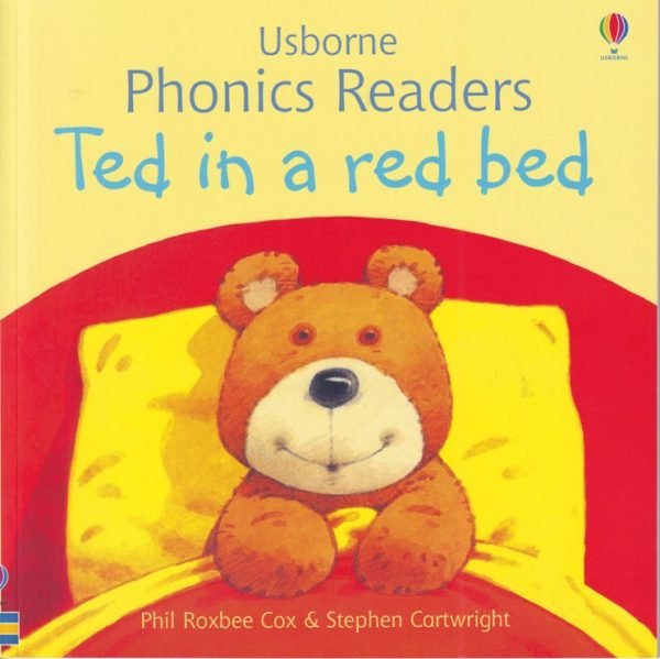 usborne-phonics-readers-ted-in-a-red-bed-cover