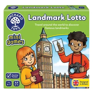 Landmark Lotto Matching Game- Orchard Games
