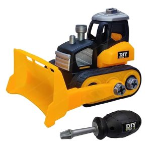 Assemble DIY Toy Truck Construction