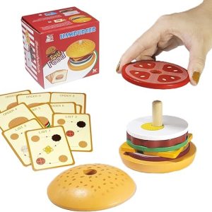 Wooden Make your Burger
