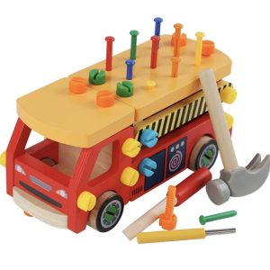 Wooden Screw Car Assembly Truck